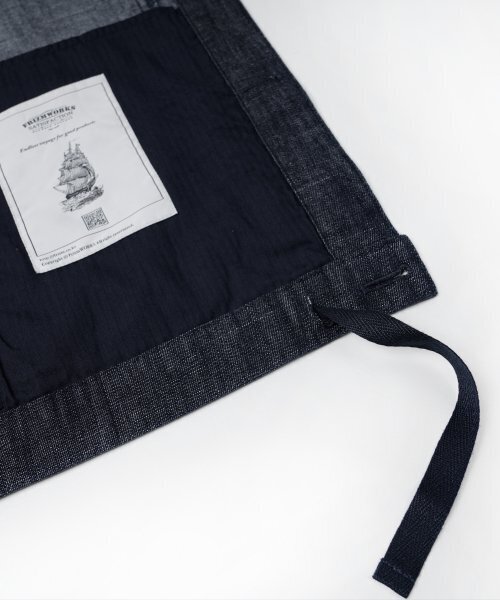 FRIZMWORKS(フリズムワークス)の「SHIRRING TRUCKER JACKET _ INDIGO(デニムジャケット・メンズ・その他・MEDIUM/LARGE/X-LARGE)」の7枚目の写真