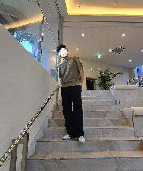MUSINSA STANDARD（ムシンサスタンダード）の「リネンライクワイドデニムパンツ[ディープインディゴ]（デニムパンツ・メンズ・その他・42/30/26/27/28/29/34/36/32/31/33/38/40）」の11枚目の写真