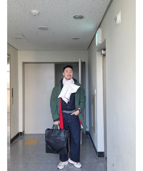 MUSINSA STANDARD（ムシンサスタンダード）の「リネンライクワイドデニムパンツ[ディープインディゴ]（デニムパンツ・メンズ・その他・42/30/26/27/28/29/34/36/32/31/33/38/40）」の18枚目の写真