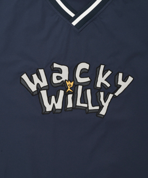 Wacky WiLLy（ワッキーウィリー）の「タイポ化繊ロングスリーブTシャツネイビー（Tシャツ/カットソー・レディース・その他・SMALL/MEDIUM/LARGE）」の5枚目の写真