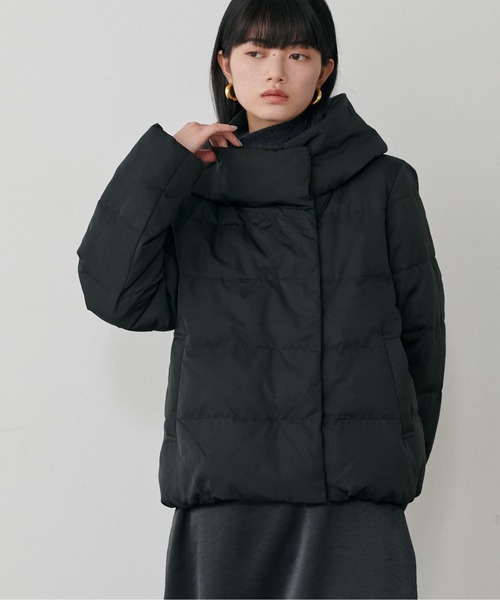 LARUTA】ピーチスキンダウンフェザーコート（ダウンジャケット/コート