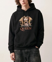 【ROCK-OFF】【AW】QUEEN CLASSIC CREST HOODIE BLACK