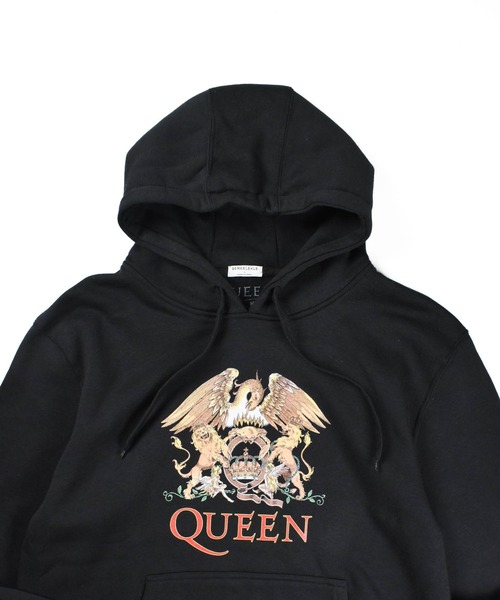 ROCK-OFF（ロックオフ）の「【ROCK-OFF】【AW】QUEEN CLASSIC CREST HOODIE BLACK（パーカー・メンズ・ブラック・MEDIUM/LARGE/X-LARGE）」の3枚目の写真