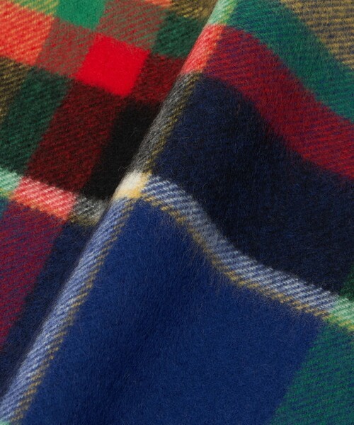 Joshua Ellis（ジョシュアエリス）の「【別注】＜Joshua Ellis＞イエロー タータンチェック マフラー（マフラー・メンズ・イエロー・FREE）」の3枚目の写真