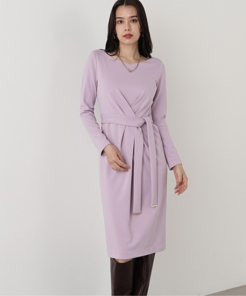 クロスタックジャージワンピース（ワンピース）｜PINKY&DIANNE