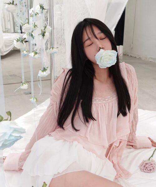 PAIN OR PLEASURE（ペインオアプレジャー）の「MERMAID FRILL TOP pink（Tシャツ/カットソー・レディース・その他・SMALL/MEDIUM）」の2枚目の写真