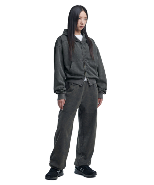 NOMANUAL（NOMANUAL）の「M.L SWEATPANTS - WASHED CHARCOAL（スウェットパンツ・レディース・その他・MEDIUM/X-LARGE/SMALL）」の5枚目の写真