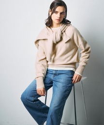 N.O.R.C（ノーク）の「【CASHMERE100%】カシミヤクルーネックニット（ニット/セーター・レディース）」