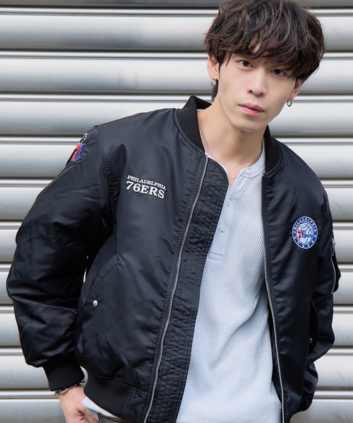 NBA Military styles MA-1 Jackets アウター ジャケット 冬服 ユニ