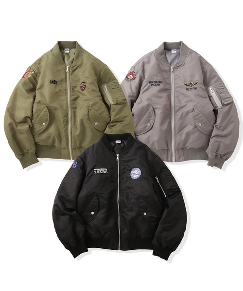 セール】NBA Military styles MA-1 Jackets アウター ジャケット 冬服