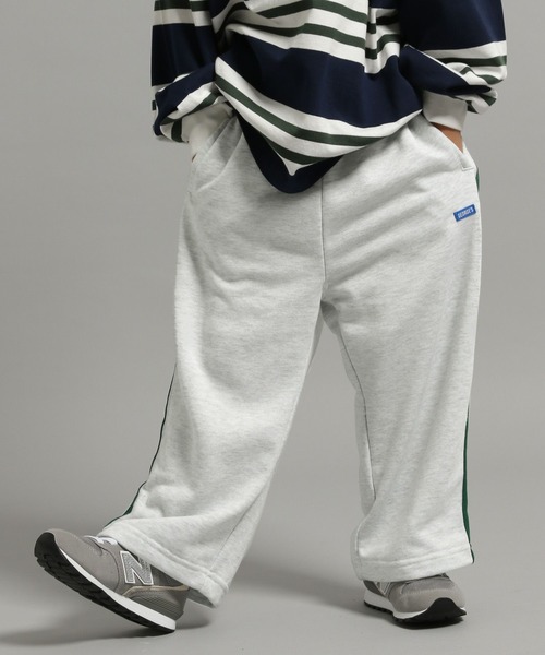 GEORGE'S（ジョージズ）の「【KIDS】裏毛ラインワイドパンツ（その他パンツ・キッズ・ブラック/ホワイト系その他・110/130/150）」の11枚目の写真