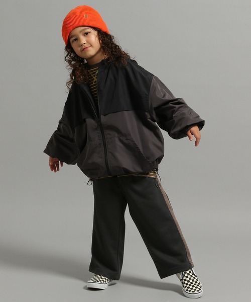 GEORGE'S（ジョージズ）の「【KIDS】裏毛ラインワイドパンツ（その他パンツ・キッズ・ブラック/ホワイト系その他・110/130/150）」の16枚目の写真