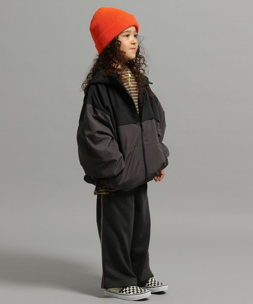 GEORGE'S（ジョージズ）の「【KIDS】裏毛ラインワイドパンツ（その他パンツ・キッズ・ブラック/ホワイト系その他・110/130/150）」の18枚目の写真