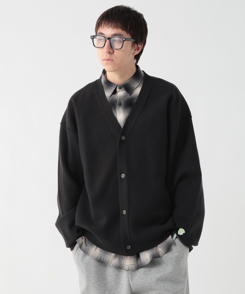 GEORGE'S（ジョージズ）の「ムジライクオーバーカーディガン（カーディガン/ボレロ・メンズ・ブラック/グレー・LARGE/MEDIUM）」の19枚目の写真