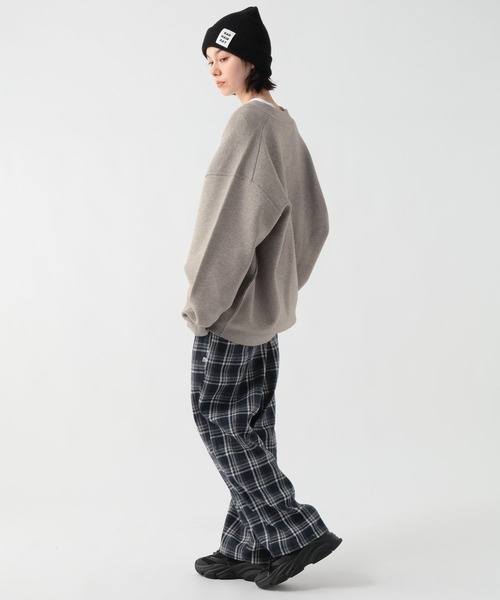 GEORGE'S（ジョージズ）の「ムジライクオーバーカーディガン（カーディガン/ボレロ・メンズ・ブラック/グレー・LARGE/MEDIUM）」の4枚目の写真