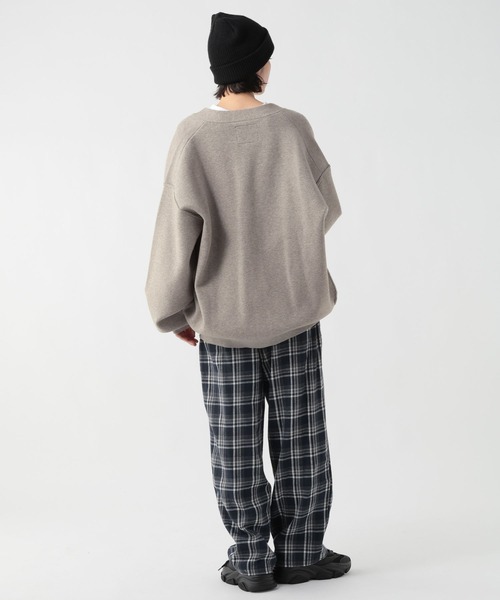 GEORGE'S（ジョージズ）の「ムジライクオーバーカーディガン（カーディガン/ボレロ・メンズ・ブラック/グレー・LARGE/MEDIUM）」の5枚目の写真