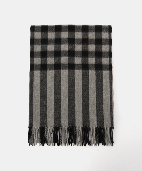 JOSHUA ELLIS/ジョシュア エリス】MODE STRIPE CHECK（ストール
