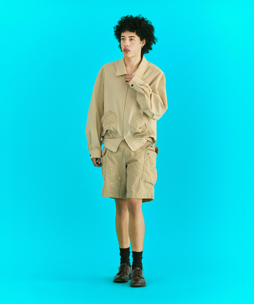 ERER（エルエル）の「[UN] Washed Painted Cargo Pants Sand（その他パンツ・レディース・サンドベージュ・1/2）」の6枚目の写真
