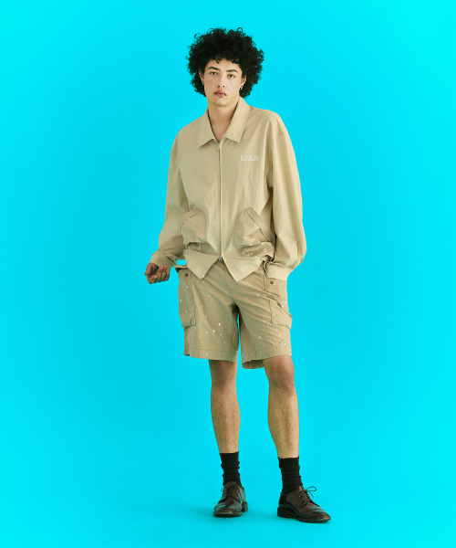 ERER（エルエル）の「[UN] Washed Painted Cargo Pants Sand（その他パンツ・レディース・サンドベージュ・1/2）」の7枚目の写真