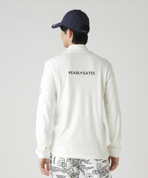 PEARLY GATES(パーリーゲイツ)の「【PEARLY GATES】セルヒートスムース両面起毛長袖ハイネックカットソー(Tシャツ/カットソー・メンズ・ホワイト/ネイビー/グリーン系その他・MEDIUM/X-LARGE/SMALL/LARGE/XX-LARGE)」の13枚目の写真