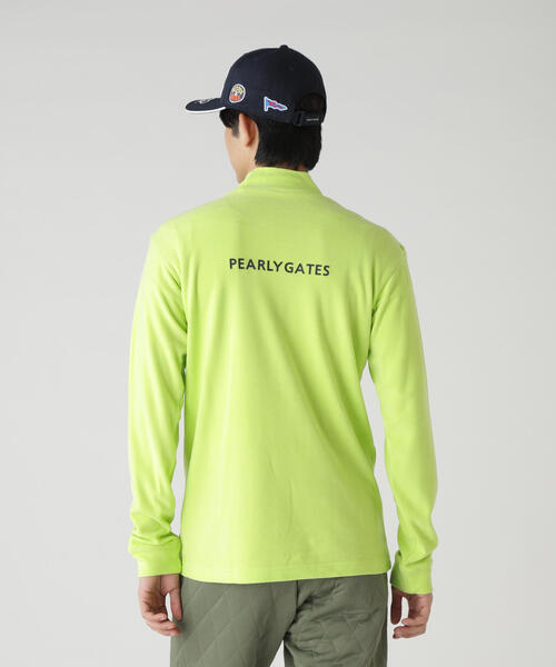 PEARLY GATES(パーリーゲイツ)の「【PEARLY GATES】セルヒートスムース両面起毛長袖ハイネックカットソー(Tシャツ/カットソー・メンズ・ホワイト/ネイビー/グリーン系その他・MEDIUM/X-LARGE/SMALL/LARGE/XX-LARGE)」の7枚目の写真