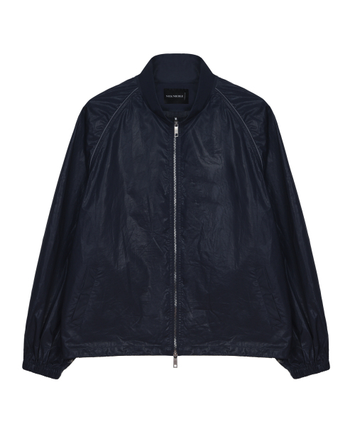 NICK&NICOLE（ニックアンドニコール）の「OVERSIZED NICK NICOLE PIPING JUMPER_NAVY（ナイロンジャケット・レディース・その他・FREE）」の4枚目の写真