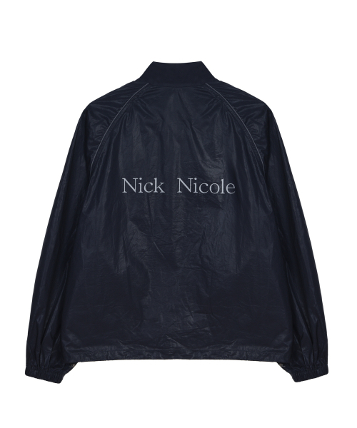 NICK&NICOLE（ニックアンドニコール）の「OVERSIZED NICK NICOLE PIPING JUMPER_NAVY（ナイロンジャケット・レディース・その他・FREE）」の5枚目の写真