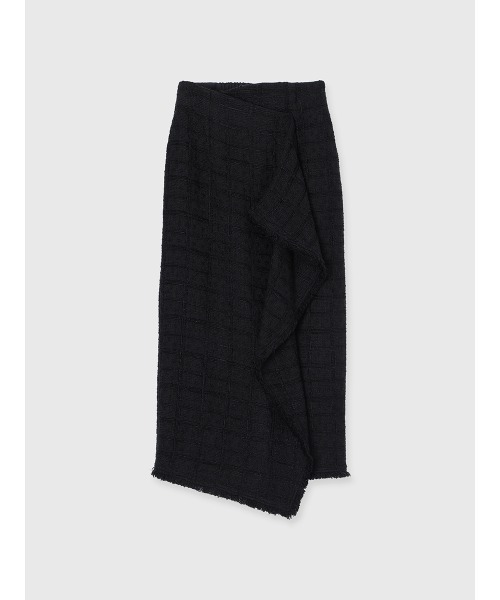 ツイードラップスカート（スカート）｜anuans（アニュアンス）の