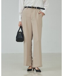 qualite | ライトダブルクロスベンツ/オケージョン/セレモニー/フォーマル/オフィスカジュアル/入卒(その他パンツ)