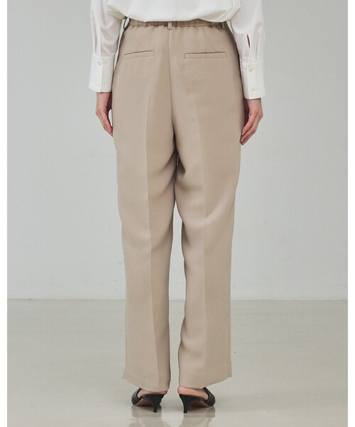 qualite（カリテ）の「ライトダブルクロスベンツ/オケージョン/セレモニー/フォーマル/オフィスカジュアル/入卒/カセット服（その他パンツ・レディース・ネイビー/ベージュ・38/36/40）」の15枚目の写真