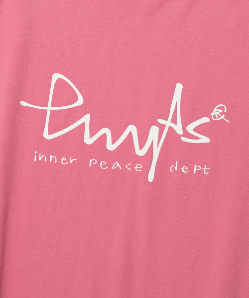 PHYSICAL DEPARTMENT(フィジカル デパートメント)の「BIG SIGN LOGO SS PINK(Tシャツ/カットソー・レディース・その他・SMALL/MEDIUM/LARGE)」の4枚目の写真
