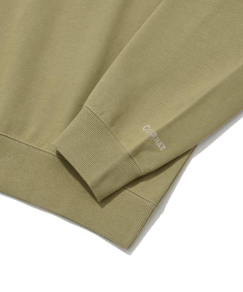 COVERNAT（カバーナット）の「シグネチャーシンボル スウェット オリーブ（スウェット・レディース・その他・SMALL/MEDIUM/LARGE/X-LARGE）」の5枚目の写真