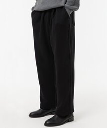 AOTT（アンアウトピット）の「ワンタックバルーンフィットスウェットストリングパンツブラック（スウェットパンツ）」