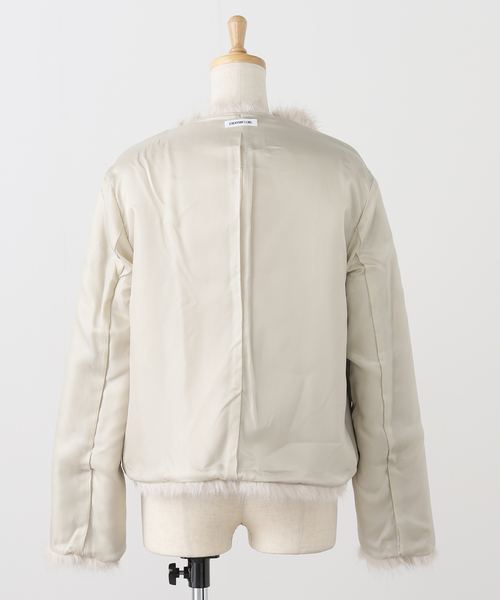 美品 Deuxieme Classe Cropped ジャケット Kate Fur ジャケット（その他アウター）｜Deuxieme Classe