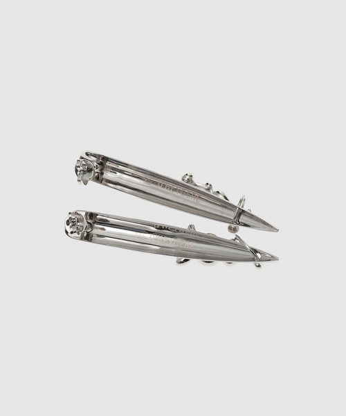 D'heygere（ディヘラ）の「Stiletto Nail Earrings（ピアス（両耳用）・レディース・シルバー・ONE SIZE）」の3枚目の写真