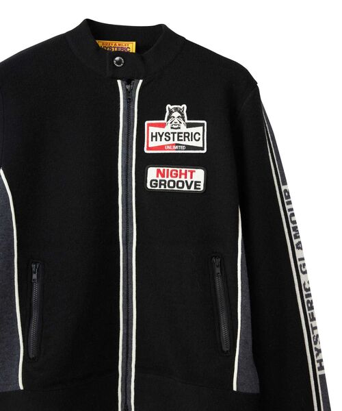 HYSTERIC GLAMOUR（ヒステリックグラマー）の「UNLIMITEDワッペン シングルライダース（その他アウター・レディース・ピンク/ブラック/ブルー・FREE）」の13枚目の写真