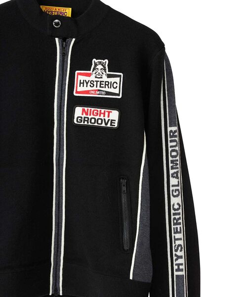 HYSTERIC GLAMOUR（ヒステリックグラマー）の「UNLIMITEDワッペン シングルライダース（その他アウター・レディース・ピンク/ブラック/ブルー・FREE）」の14枚目の写真