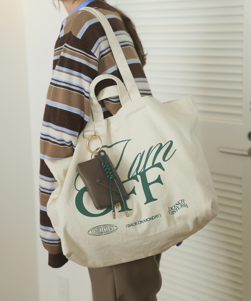 ✤タグ付き新品✤SLOBE IENA キャンバスBIG TOTE BAG 追加》LOUNA SLOBE別注 BIGトートバッグ（トートバッグ）｜SLOBE IENA