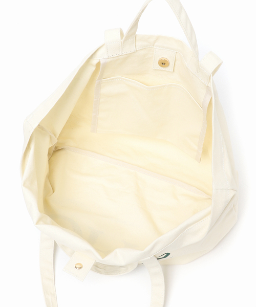 SLOBE IENA（スローブイエナ）の「《追加》LOUNA SLOBE別注 BIGトートバッグ（トートバッグ・レディース・パープル/アイボリー・FREE）」の3枚目の写真