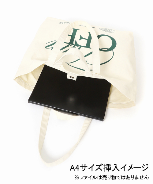 SLOBE IENA（スローブイエナ）の「《追加》LOUNA SLOBE別注 BIGトートバッグ（トートバッグ・レディース・パープル/アイボリー・FREE）」の6枚目の写真