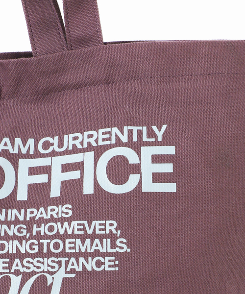 SLOBE IENA（スローブイエナ）の「《追加》LOUNA SLOBE別注 BIGトートバッグ（トートバッグ・レディース・パープル/アイボリー・FREE）」の12枚目の写真