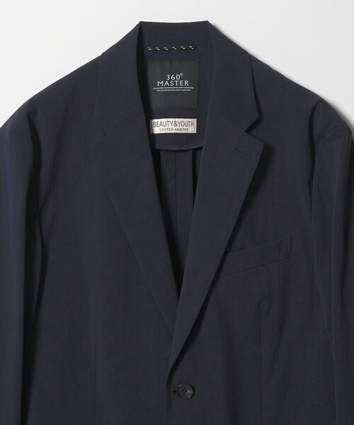 BEAUTY&YOUTH UNITED ARROWS（ビューティーアンドユースユナイテッドアローズ）の「【WEB限定】 360°MASTER スマート 2B ジャケット セットアップ対応 撥水 ストレッチ ウォッシャブル（セットアップ・メンズ・ダークグレー/ベージュ/ネイビー/ブラック・S/M/L/XL）」の16枚目の写真