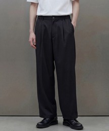 SETUP7(�Z�b�g�A�b�v�Z�u��)�́ySETUP7�zEveryday Twill Wide Tuck Pants / �G�u���f�C�c�C�����C�h�^�b�N�p���c(�`�m�p���c)
