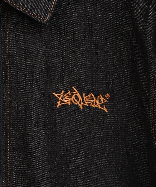 【SEQUENZ/シークエンズ】ZIP UP DENIM JACKET