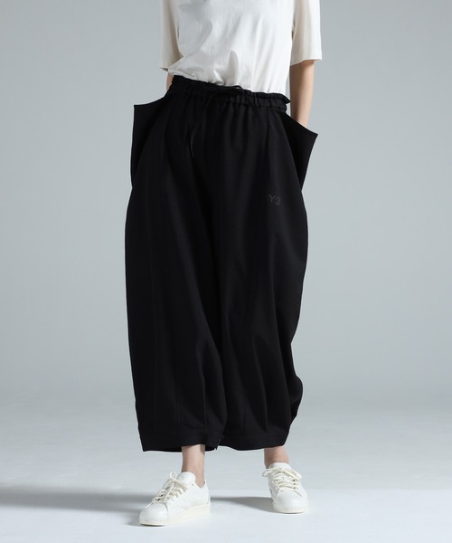 Y-3 CROPPED TOP FLARED SPORT UNIFORM TRACK PANTS（その他パンツ