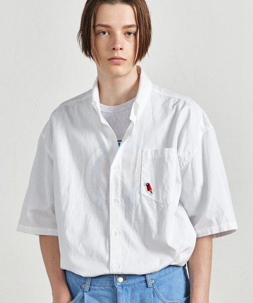 UNION BALANT(ユニオンバランテ)の「ペリカンオックスフォードシャツホワイト(シャツ/ブラウス・メンズ・その他・MEDIUM/LARGE/X-LARGE)」の1枚目の写真