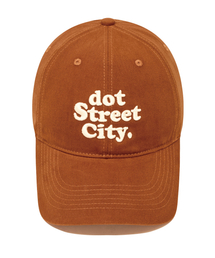 HEBERET（ヘベレット）の「DOT Washed Embroidered Ball Cap - Light Brown（キャップ）」