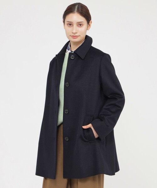 ポール・スチュアートのピーコート　インディゴブルー ポール・スチュアートのピーコート インディゴブルー 公式】Paul