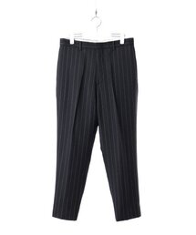 WHAGI（ワギ）の「Tapered Pants (Black Stripes)（スラックス）」