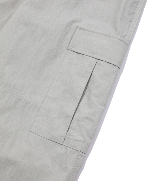 EPISODE UNTITLED(エピソードアンタイトルド)の「PIGMENT STRING CARGO PANTS_LIGHT GRAY(スウェットパンツ・レディース・その他・2/3)」の5枚目の写真
